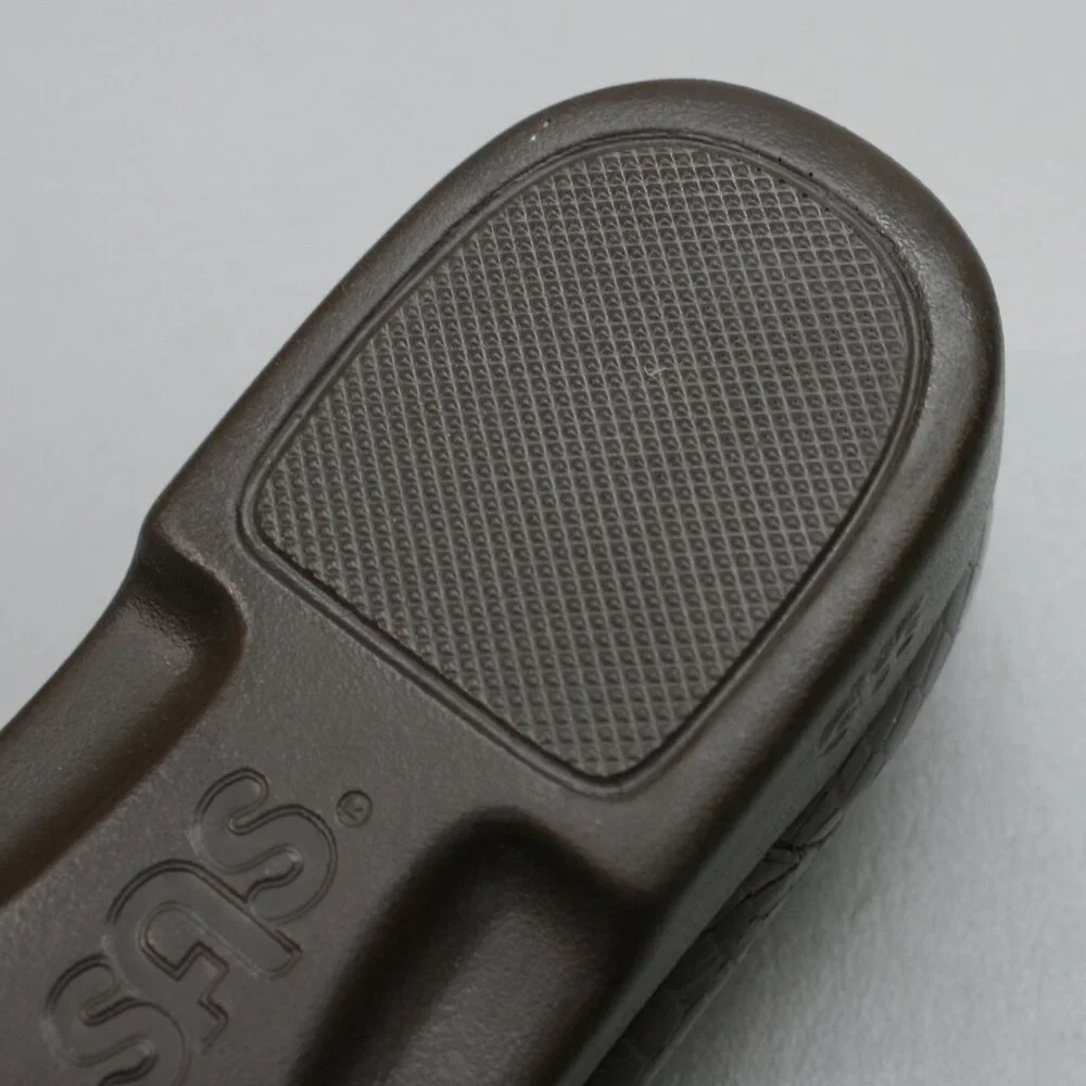 SAS Ladies 9.5 WW Extra Wide Simplify Brown Patent Croc Flats Loafers Shoes USA - Picture 11 of 12